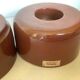Four ceramic candle holders AVV VVK Yser Tour Dixmude