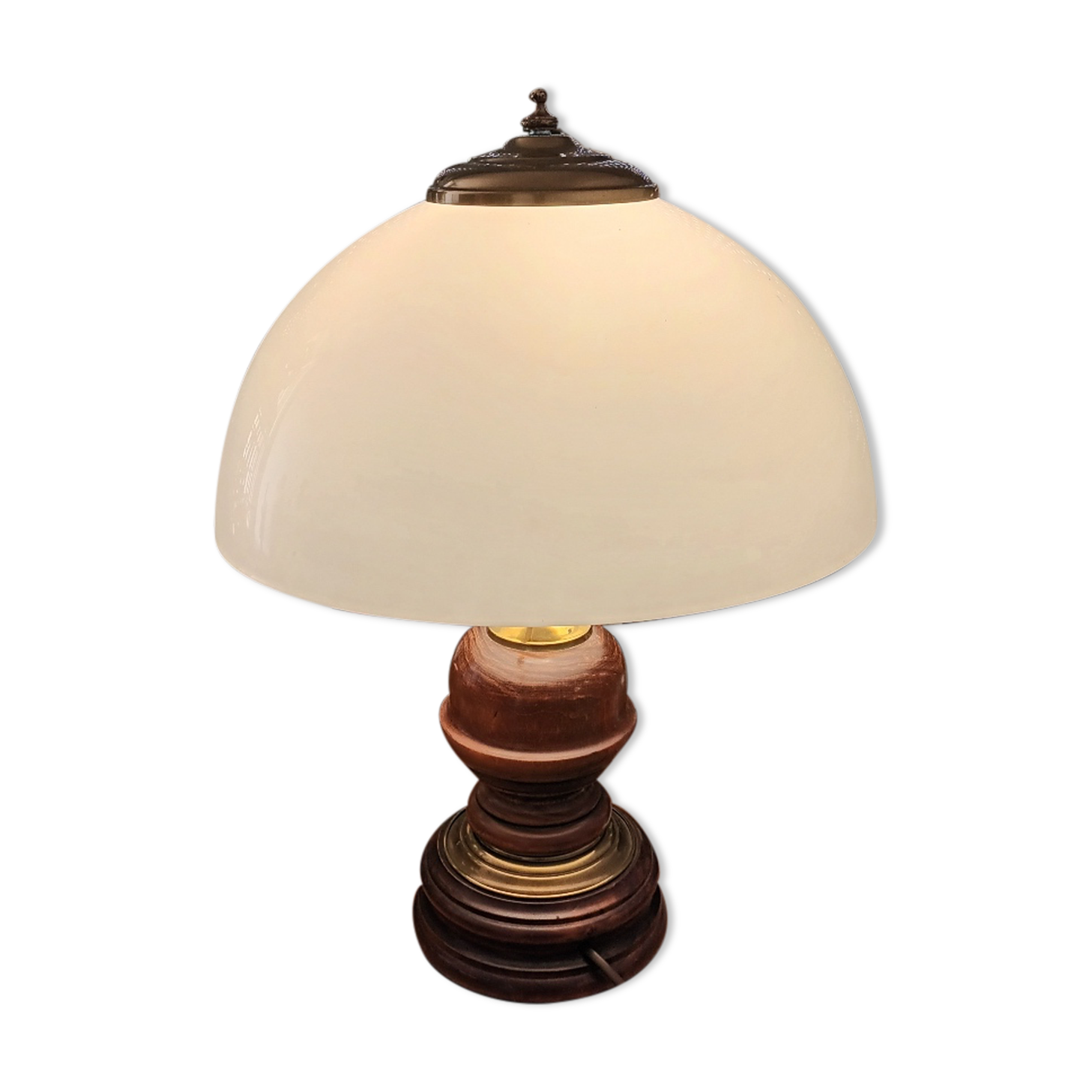 Vintage mushroom lamp