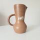 Vintage stoneware jug Digoin free form