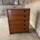 Vintage teak shoe cabinet – 1960s