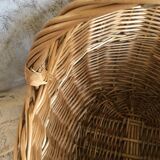 Old rattan basket - vintage
