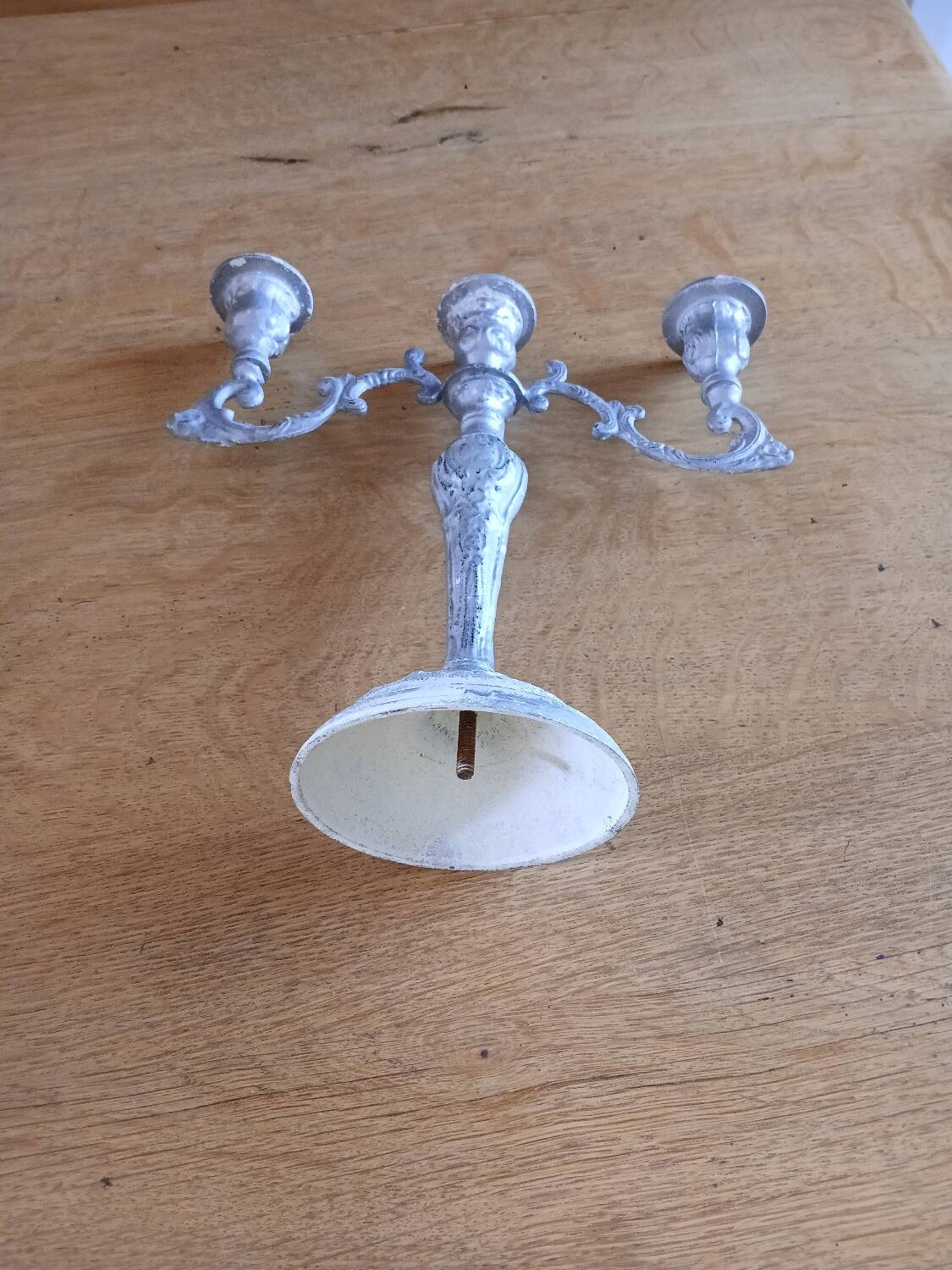 Antique 3-arm candlestick