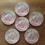Antique dessert plates