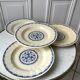 Lot of 4 hollow plates Iron Earth Gien