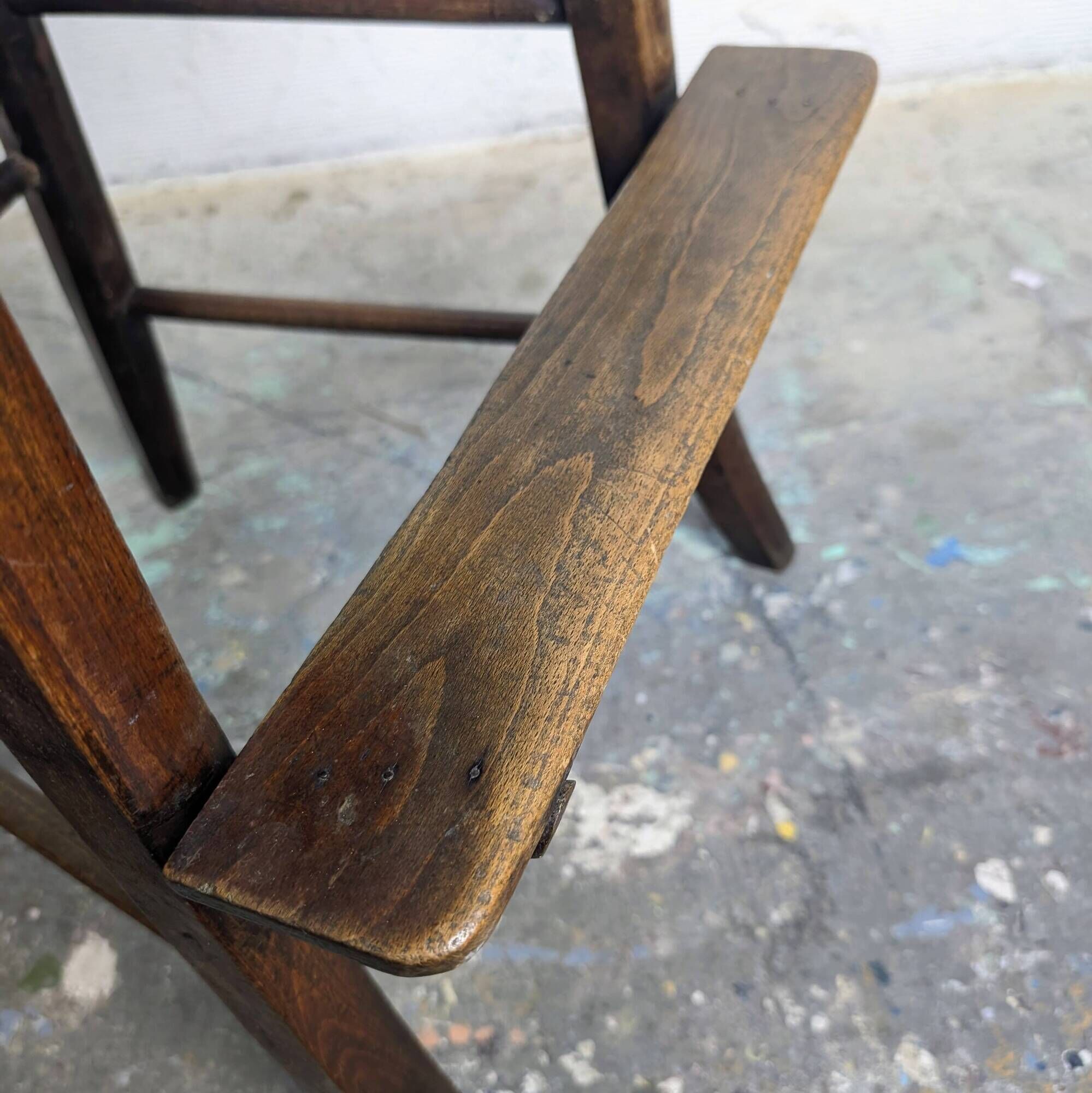 Antique Luterma high chair