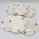 Set of 6 flat plates, Digoin & Sarreguemines. Prado model.