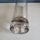 Vase rouleau en verre fumé