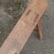 Oak farm bench, 158 cm