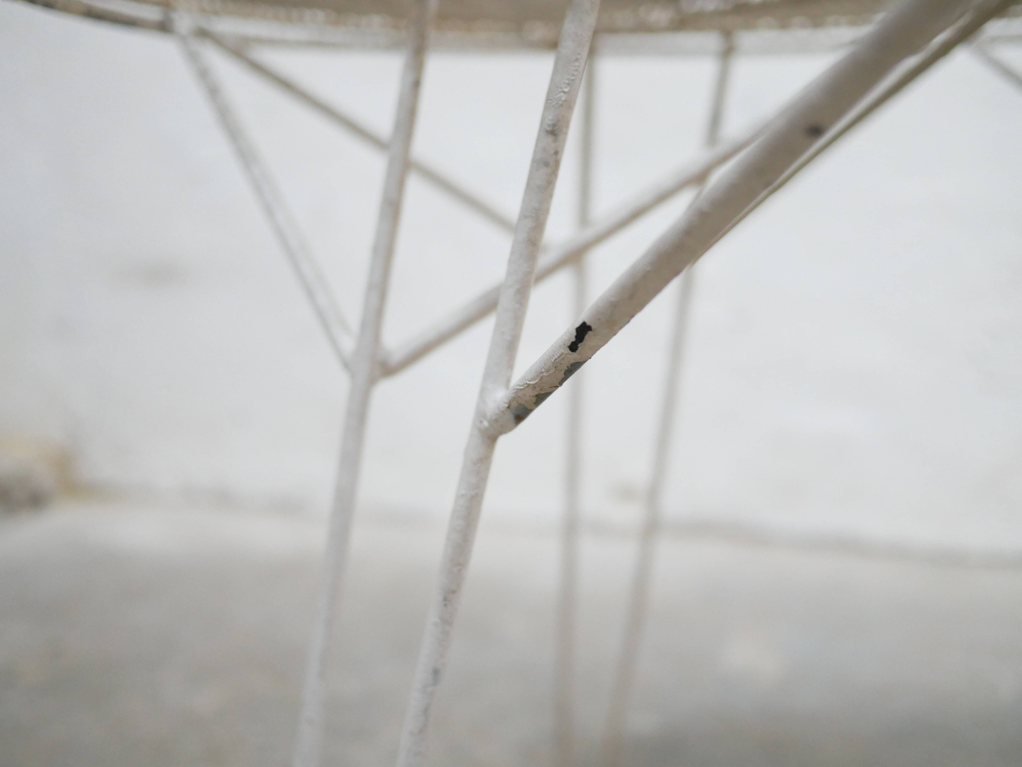 Vintage garden table by Mathieu Matégot
