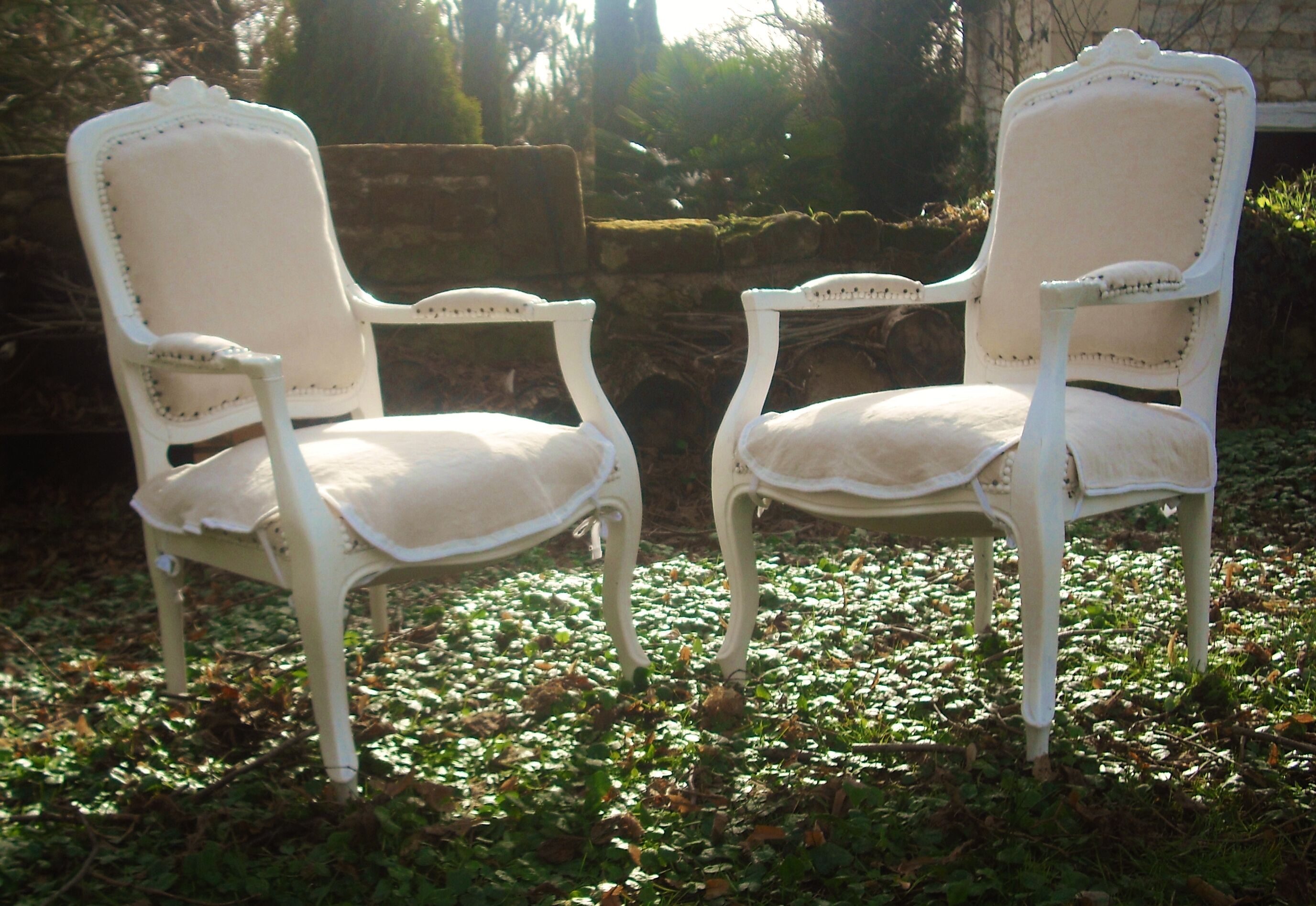 Pair of armchairs