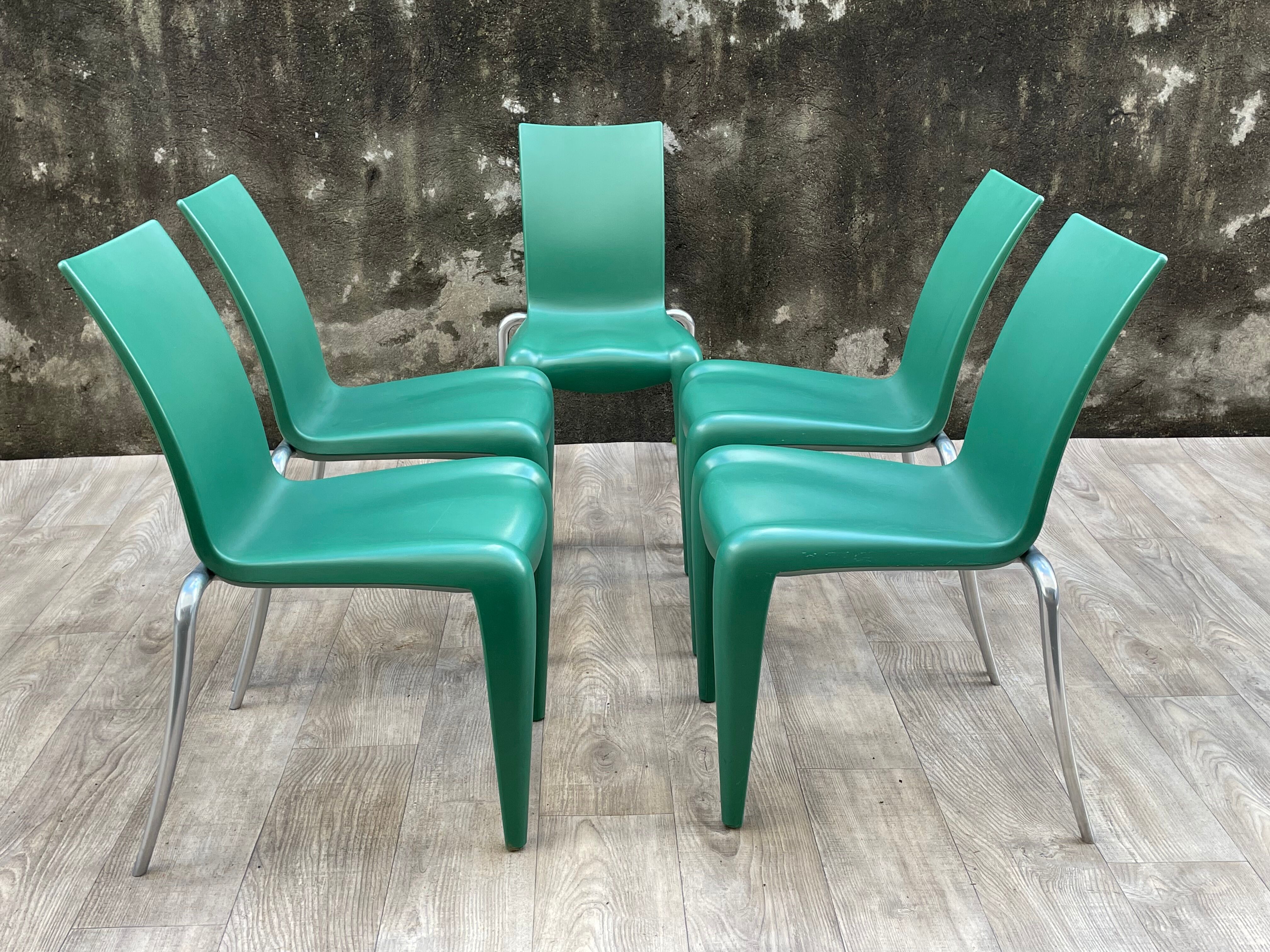 5 Louis 20 chairs by Philippe Starck for Vitra