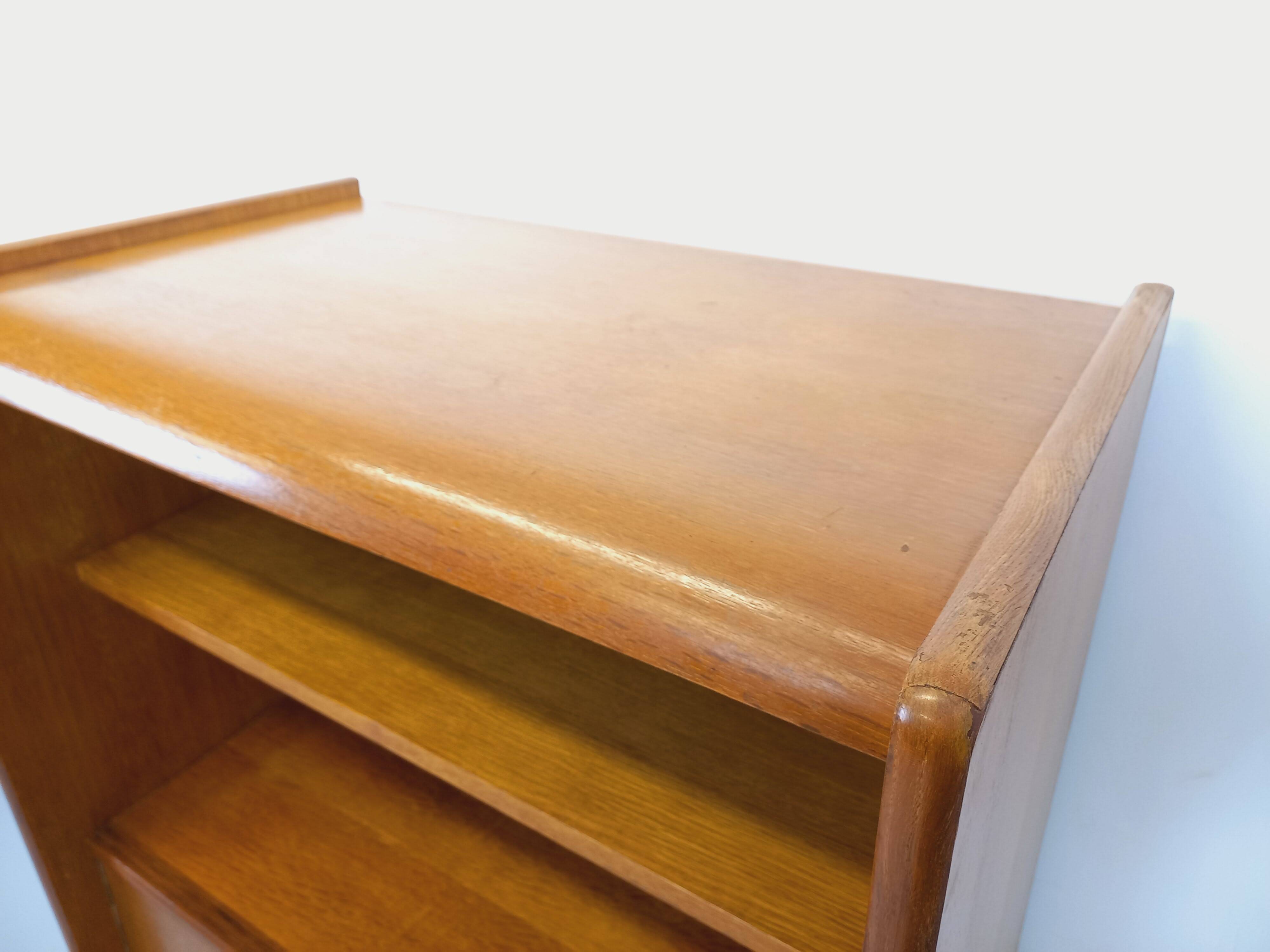 Vintage storage bookshelf René Gabriel Scandinavian style