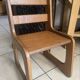 Vintage wooden children's sled chair – 60s/70s design furniture