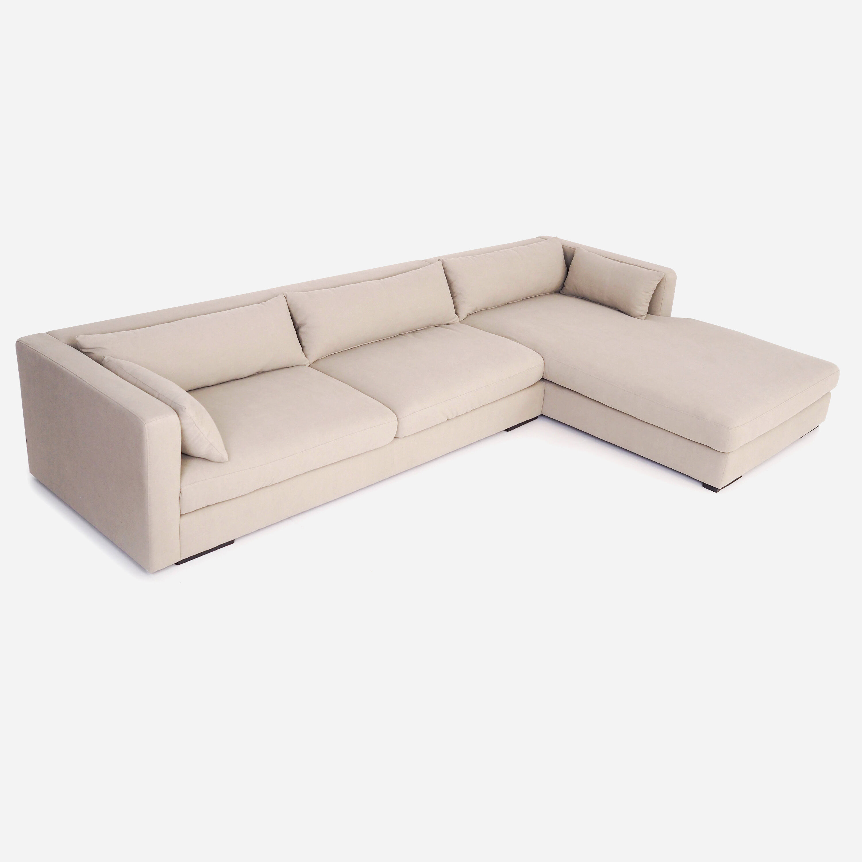 Corner sofa sztokholm beige, scandinavian design