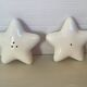 Salt and pepper shakers shaped like a starfish.