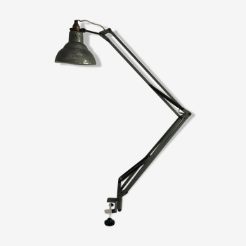 Vintage lamp 1950 industrial factory workshop Lumina - 80 cm