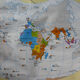 School decolonization map / Empires colonials MDI - 1988
