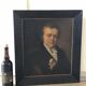 Antique Vintage Portrait Oil Painting of a Dutch Gentleman, 19th century