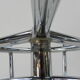Standing chrome-plated Tubax coat rack