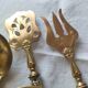 Antique service for sweets or hors d'oeuvres