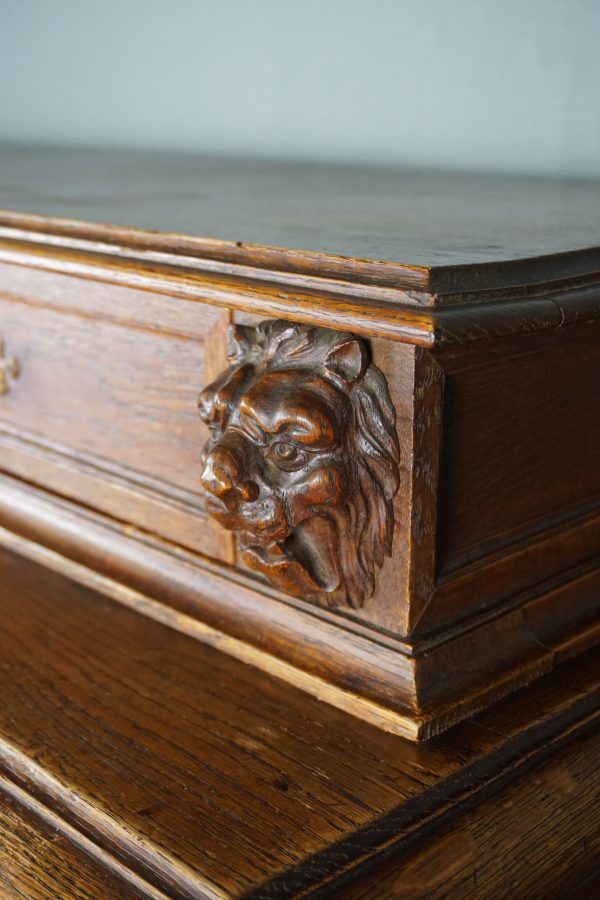 Old Dutch oak office, early 1900