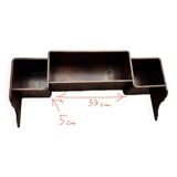 1940s wooden wall shelf