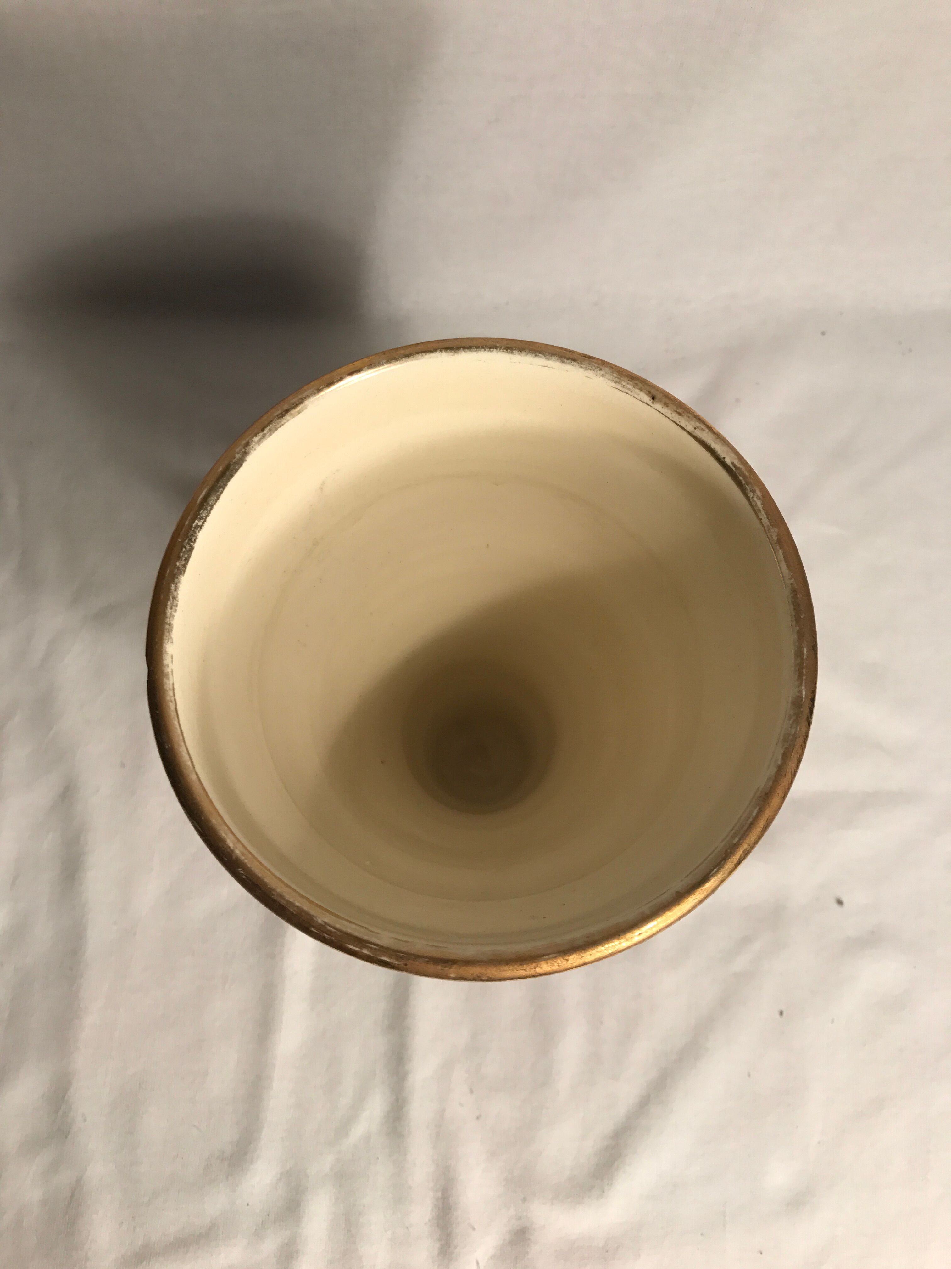 Former Monte Carlo décor hand vintage ceramic vase