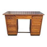Oak roll-front desk, Czechoslovakia, 1930s
