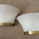 Pair of Jean Perzel wall lights