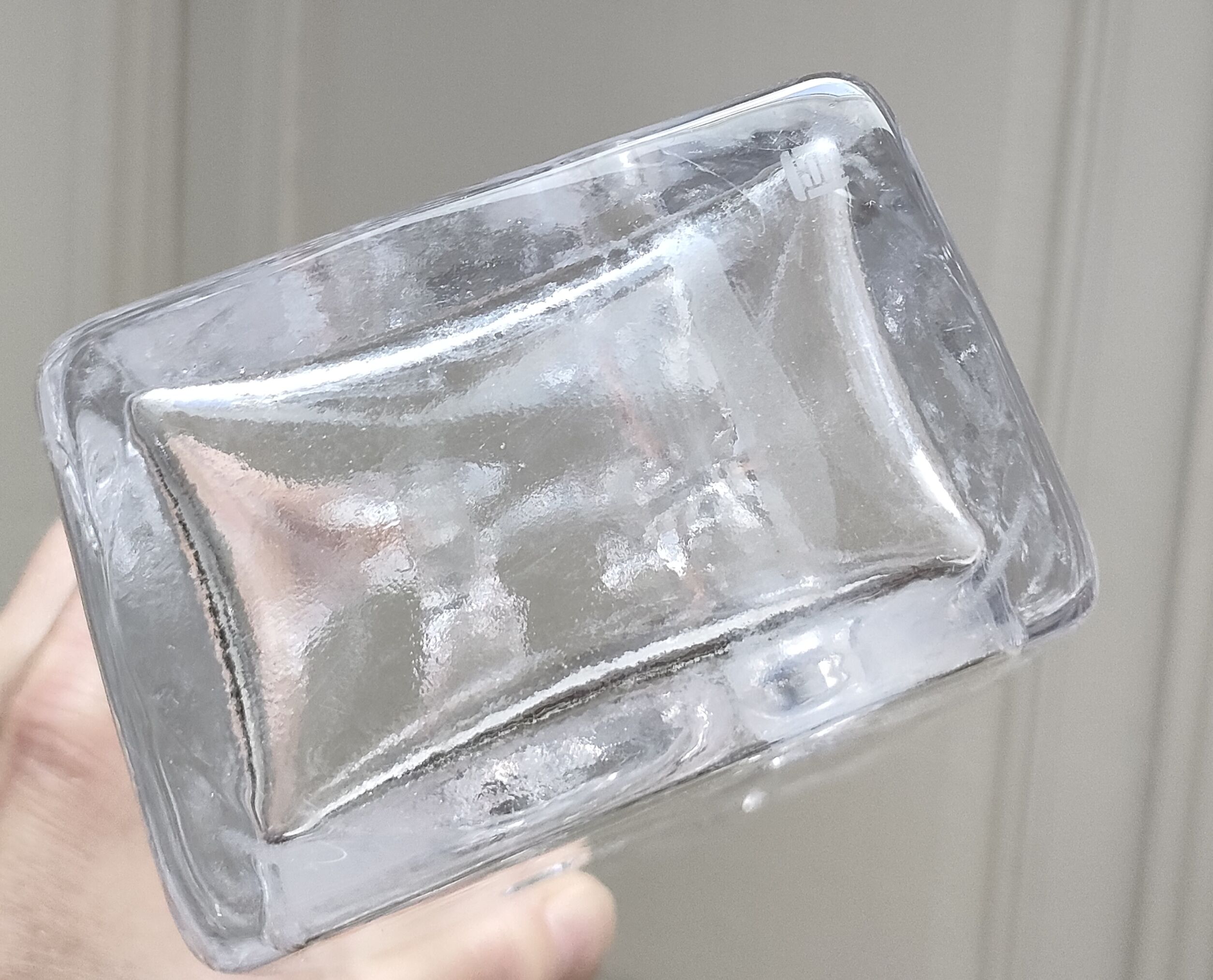 Design glass vase by Claus Josef Riedel 60s-70s