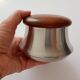 sugar bowl Remy Letang stainless steel and exotic wood