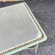 Glass and metal coffee table, Neoclassical/Art Deco