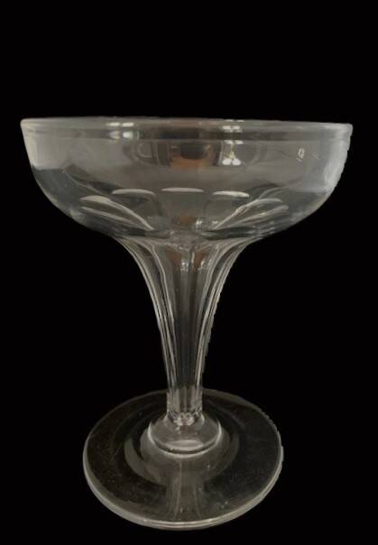 4 Crystal Champenoise Cups