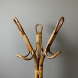 Bamboo coat rack