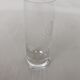 Crystal vase Baccarat roll tube engraved
