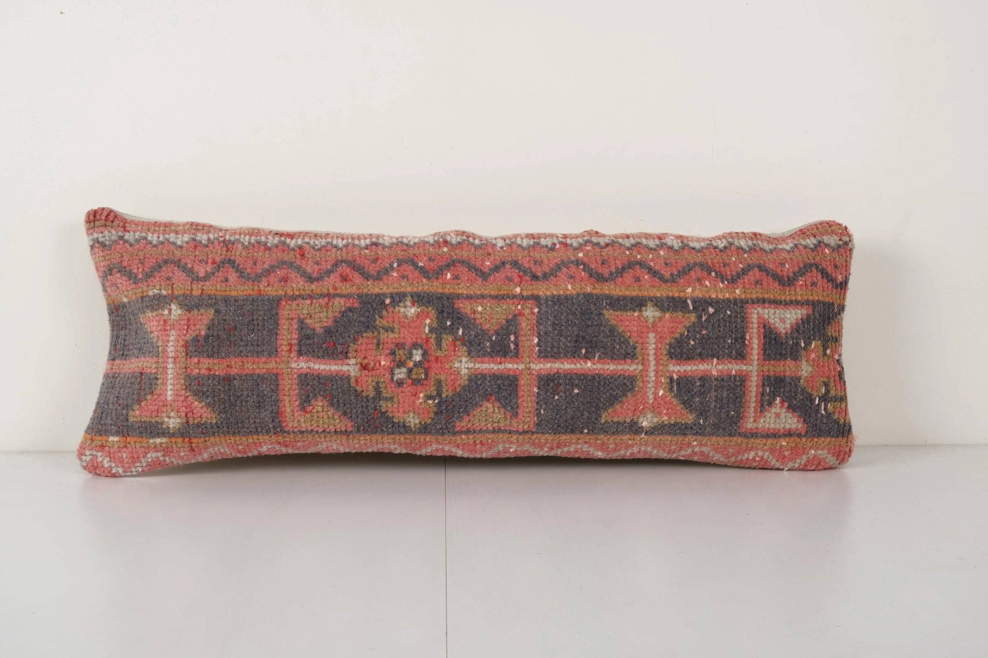 Vintage Turkish cushion cover 30x81 cm