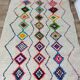 Handcrafted Moroccan Berber Rug 197 X 153 CM