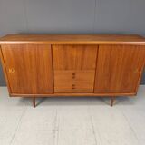 Mid-Century Danish Teak Highboard by H.W.Klein for Bramin, 1960s
