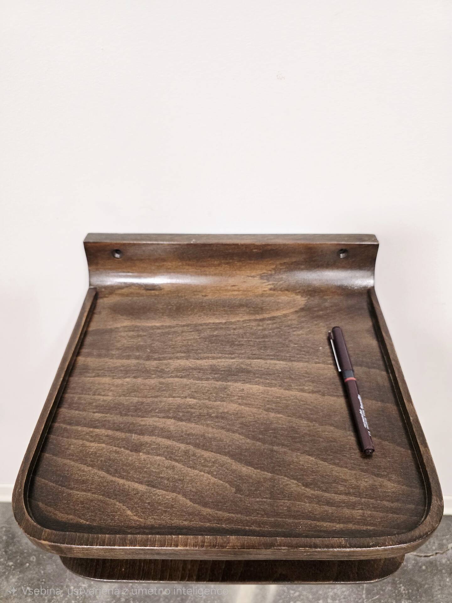60s Floating Wall Shelf – Mid-Century Plywood