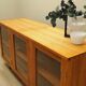 Pine showcase, Danish design, 1980s, production: Denmark