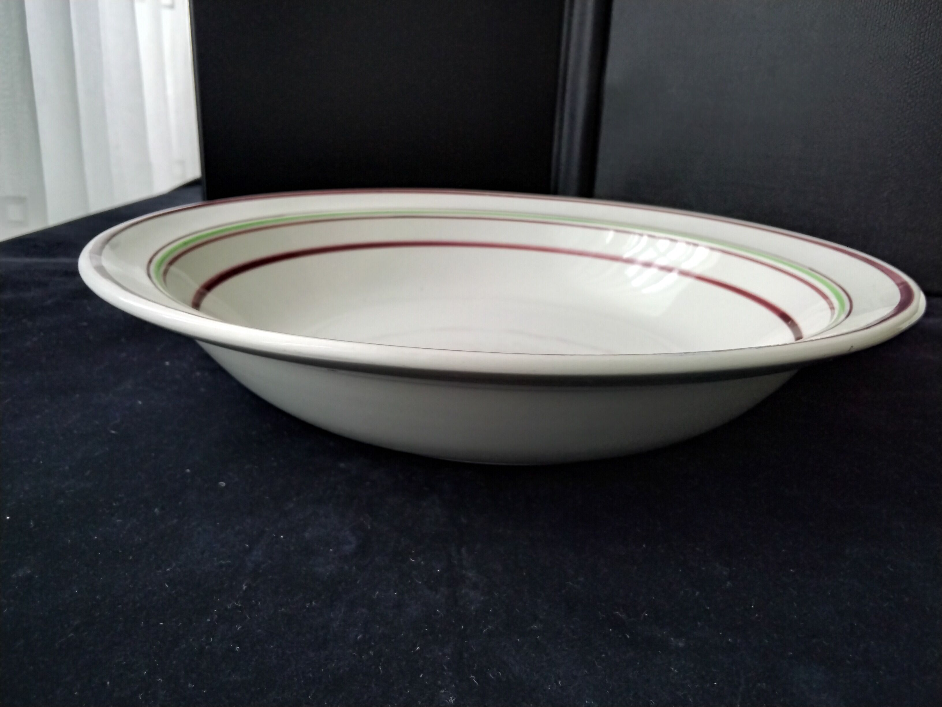Hollow dish Digoin Sarreguemines Enghien model