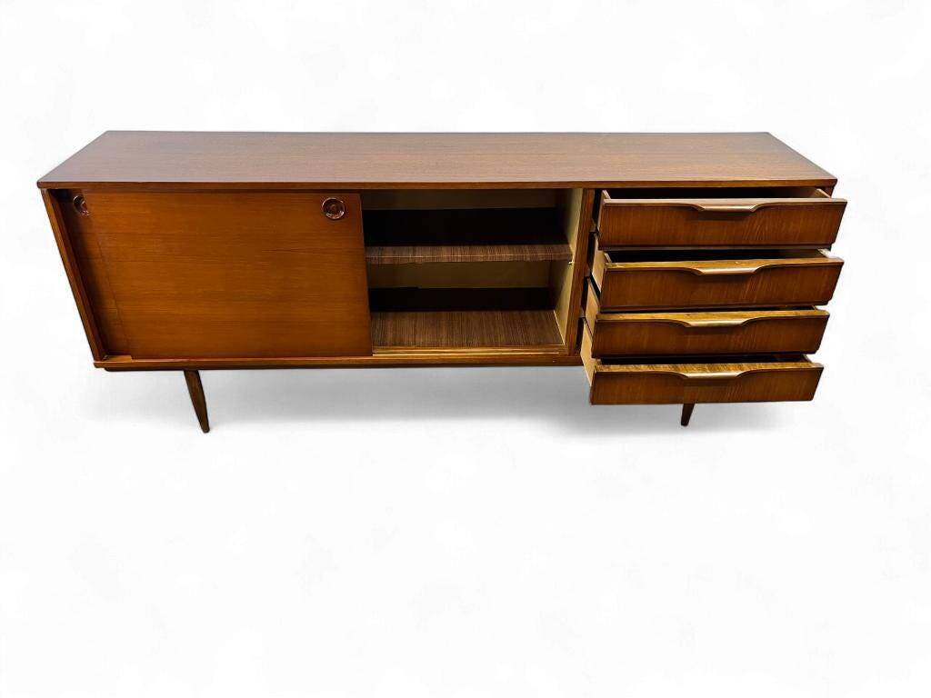 Vintage wooden sideboard / long buffet / sideboard