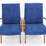 Paire de fauteuils Jaroslav Smidek des années 1960 pour TON, Tchécoslovaquie
