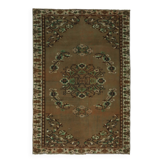 Tapis moderne unique, tapis turc oriental fait main Boho Kilim, pour cuisine, chambre à coucher 195 x 256 cm