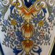 Pair of Desvres vases, signed Jules Verlingue, 1900