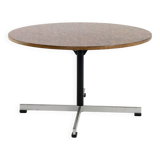 Round copper dining table
