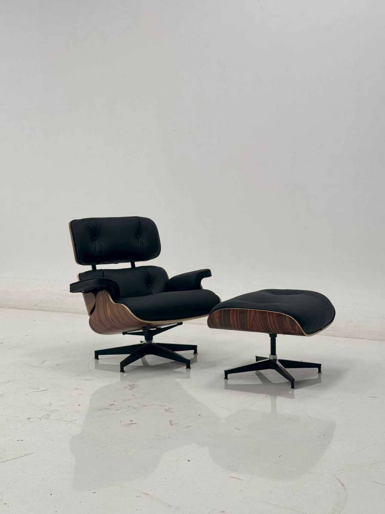 Herman Miller Eames lounge chair + Ottoman Santos Rosewood