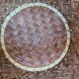Antique basket in fine wickerwork