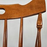 Set of 4 country style chairs, 80s