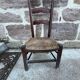 Straw chair